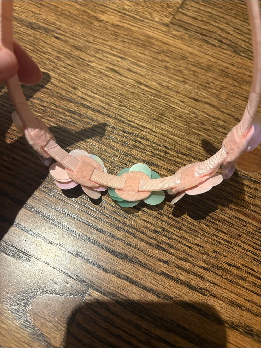 Crewcuts sequin flower headband